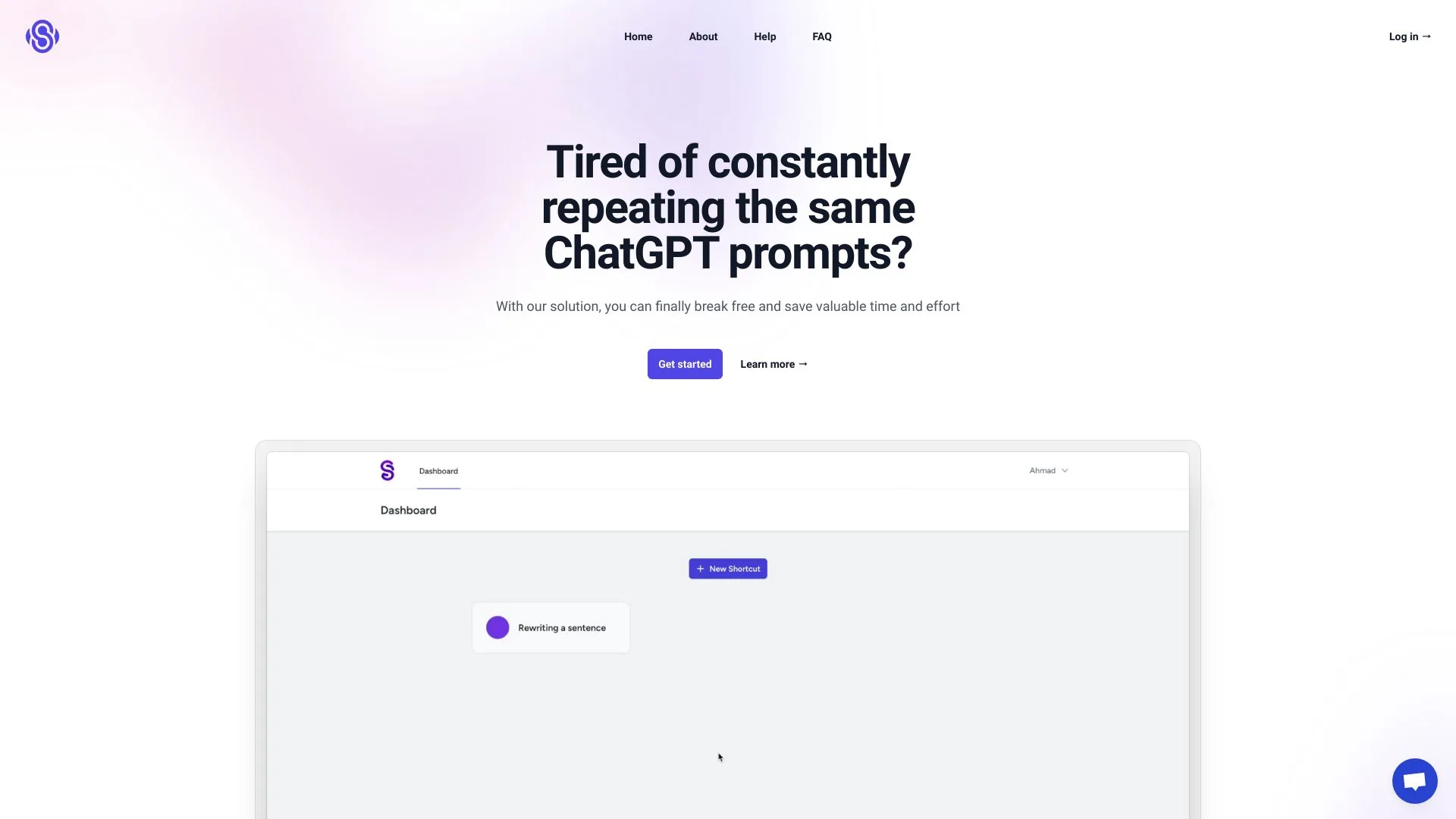 ShortcutsGPT screenshot