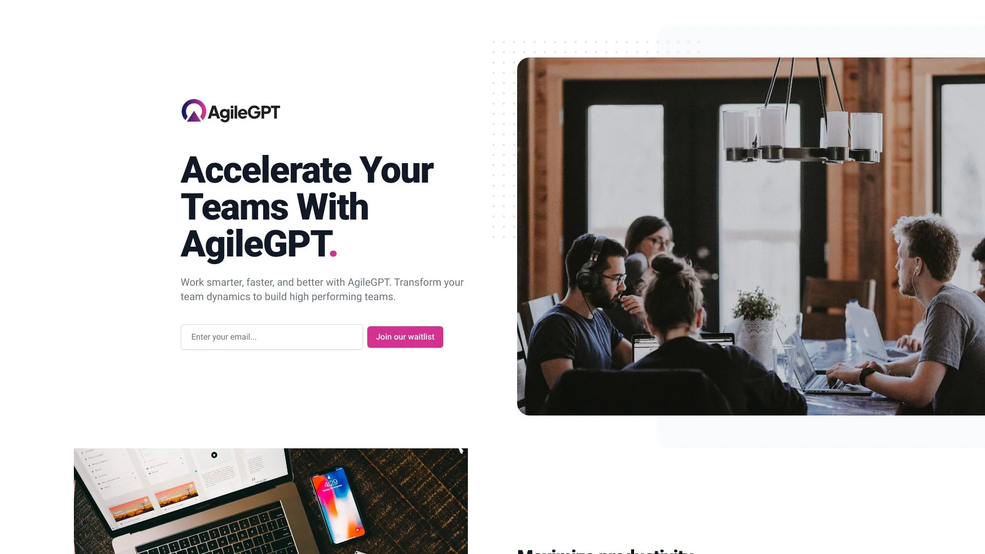 AgileGPT screenshot