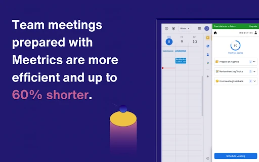 Meetrics screenshot