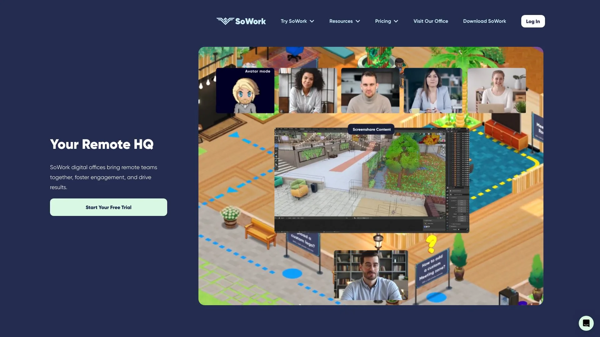 SoWork screenshot