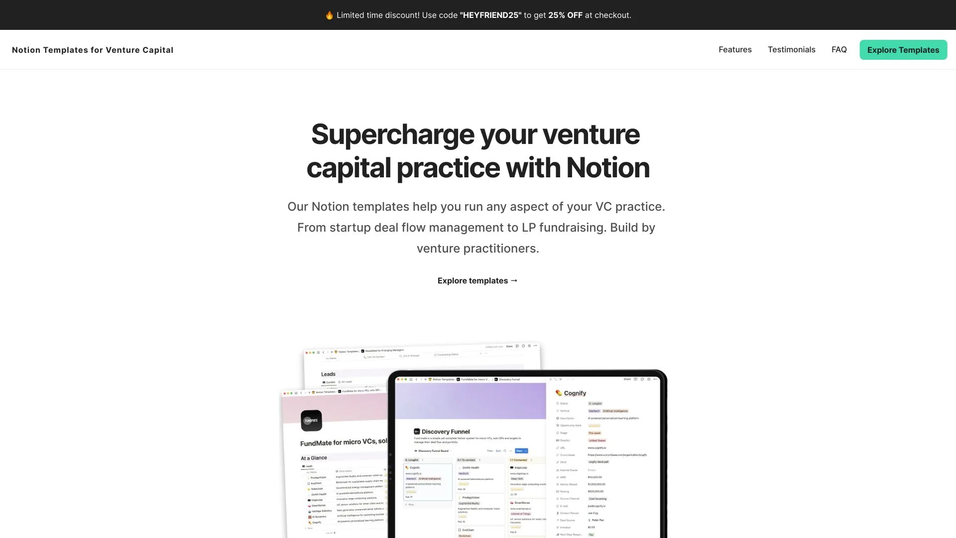 NotionVC screenshot