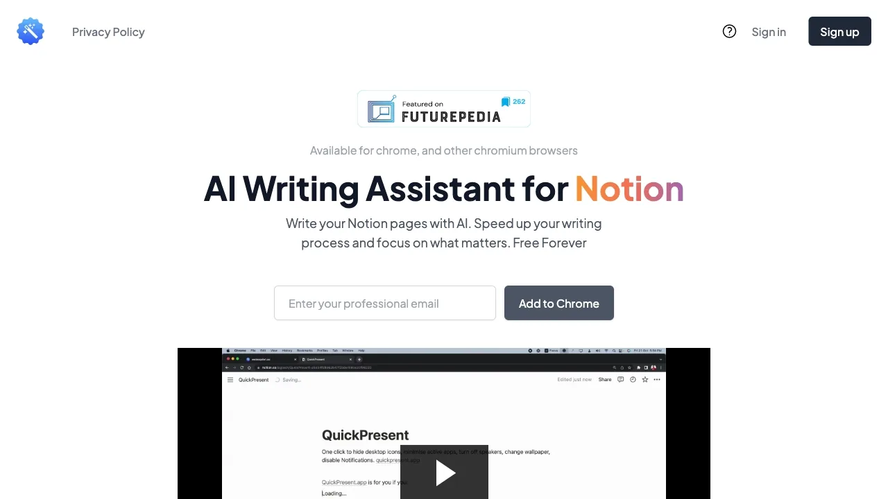 WebCopilot.ai screenshot