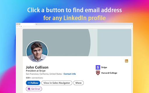 LinkedIn Email Scraper screenshot