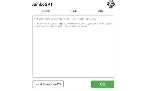 JumboGPT screenshot