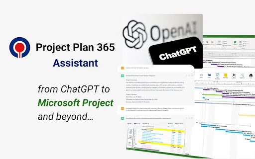 Project Plan 365 Assistant screenshot