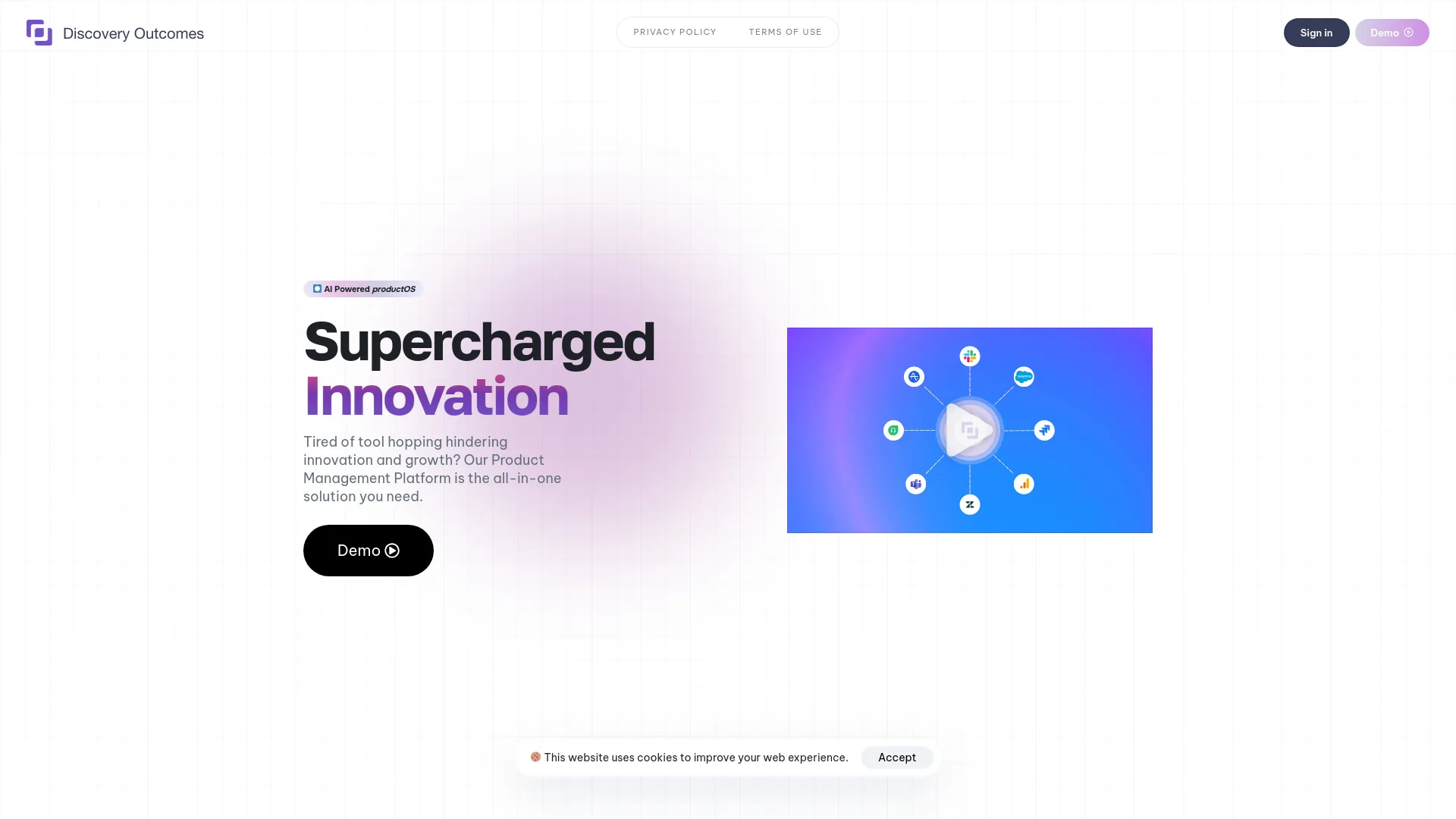 Discovery Outcomes - AI Powered ProductOS screenshot