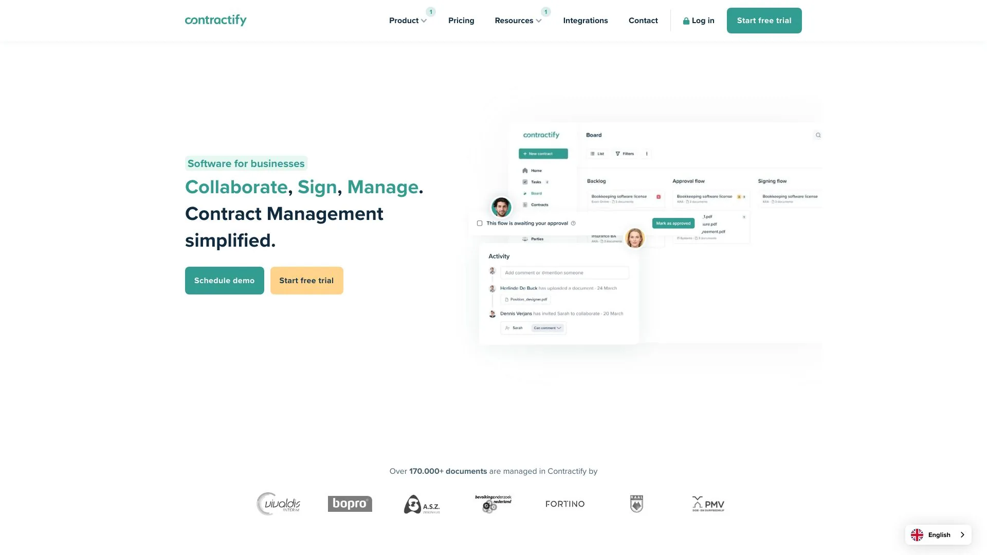 Contractify screenshot