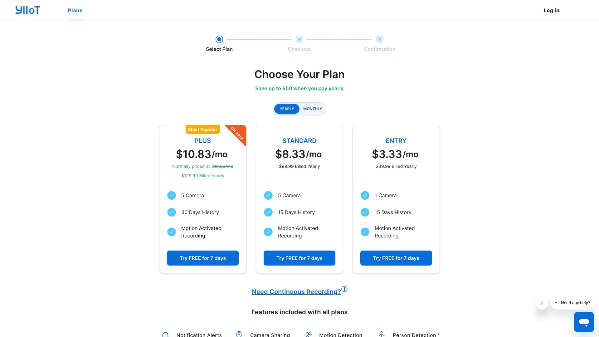 YiIotCloud screenshot