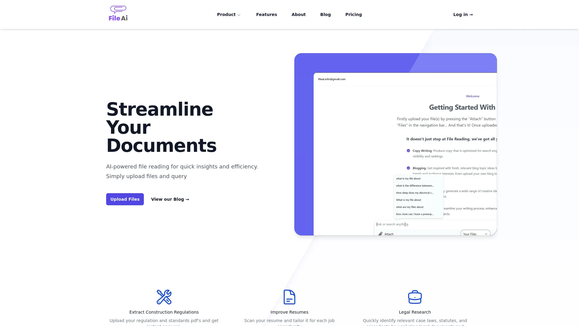 FileAI screenshot