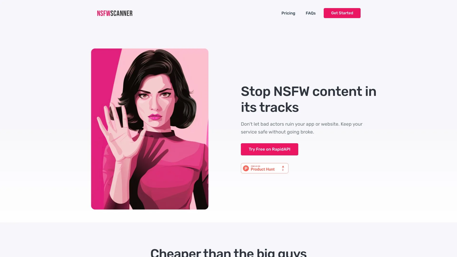 NSFW图片检测API screenshot