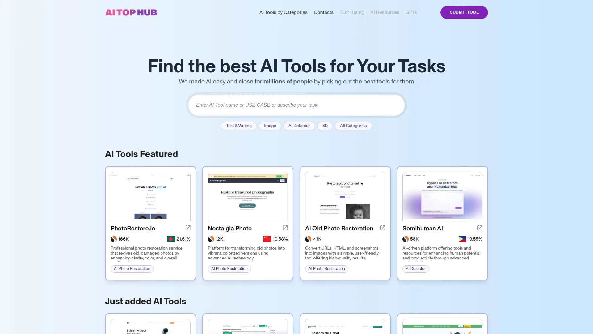 AI TOP HUB screenshot
