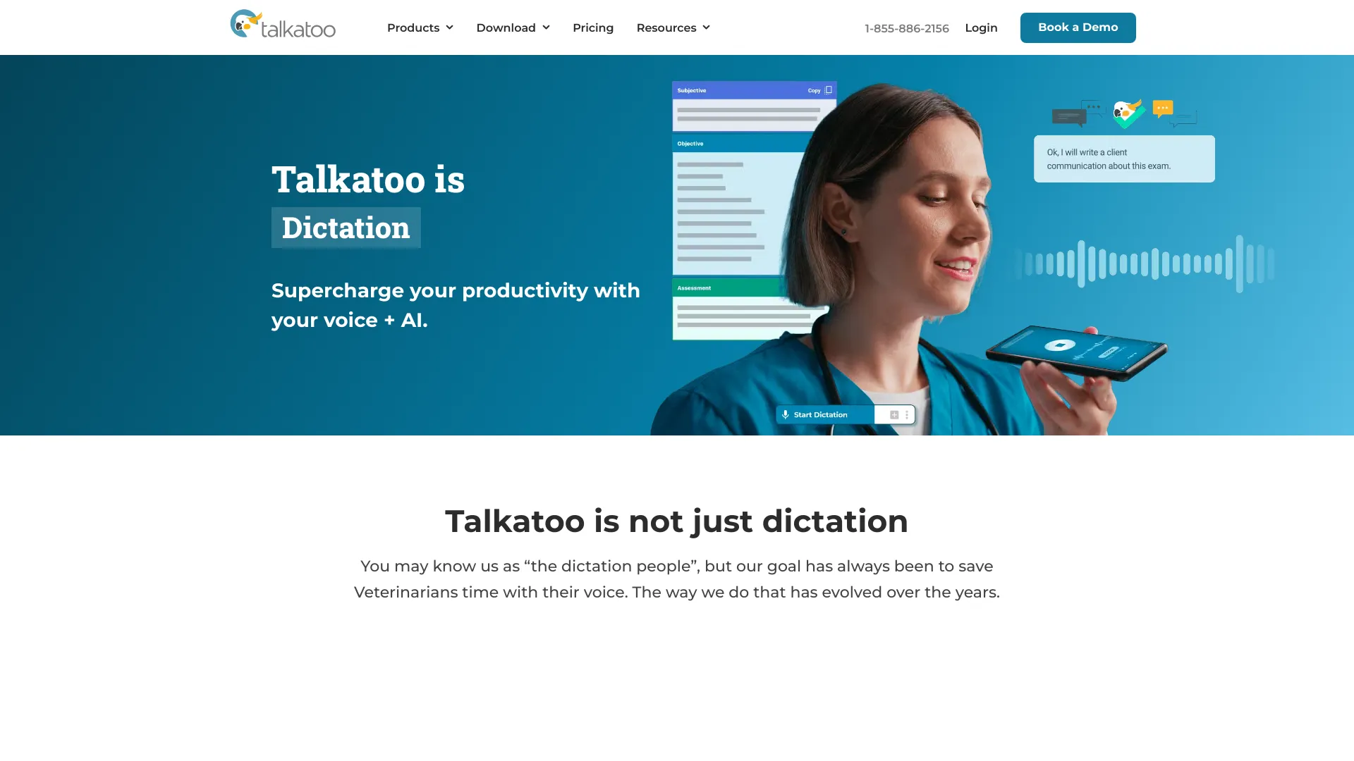 Talkatoo Dictation Software screenshot