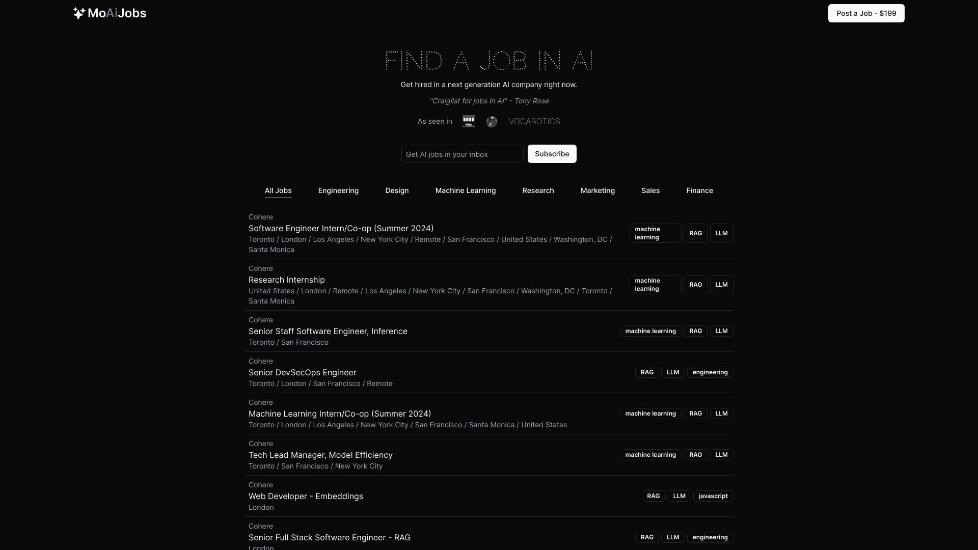 Mo AI Jobs screenshot