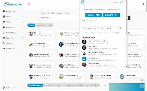 GPTBLOX screenshot