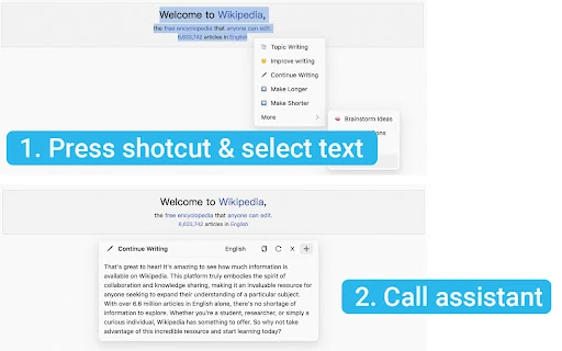 Select AI screenshot