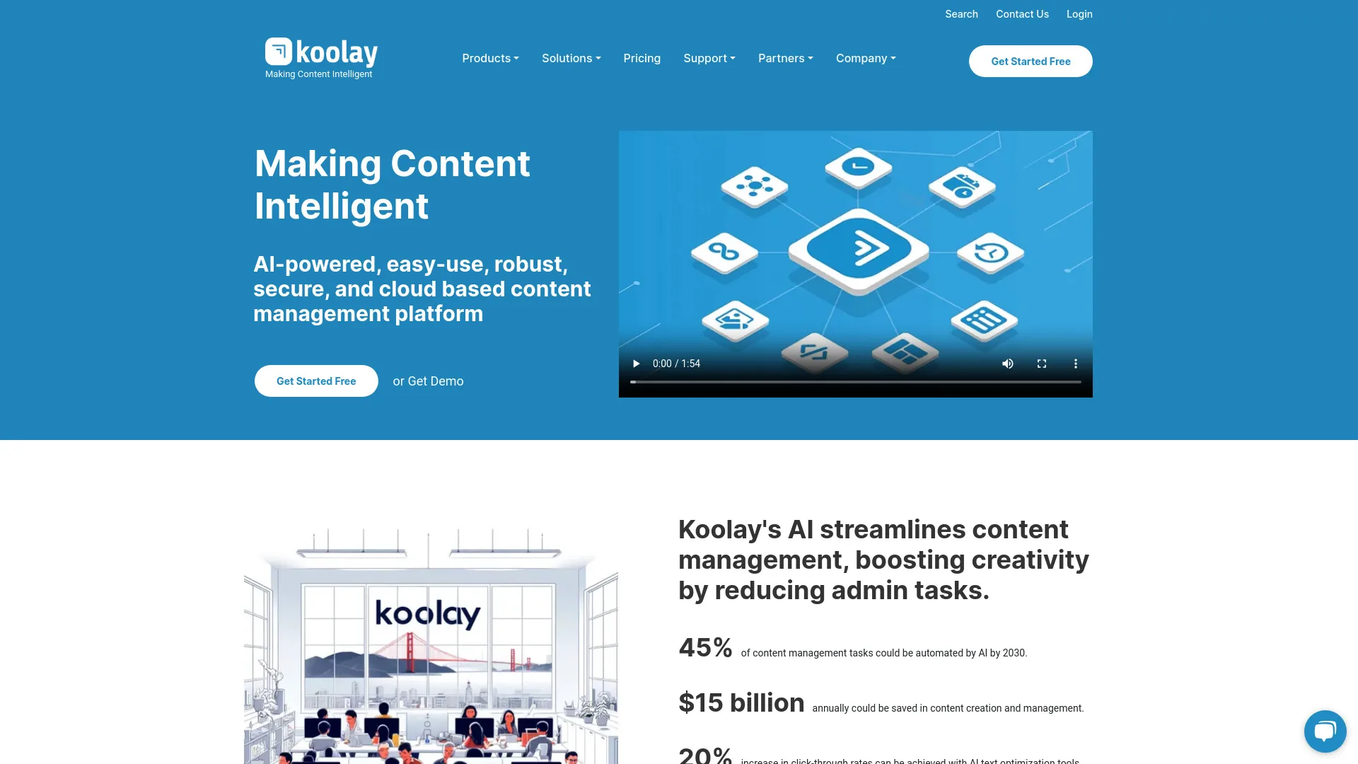 Koolay AI Platform screenshot