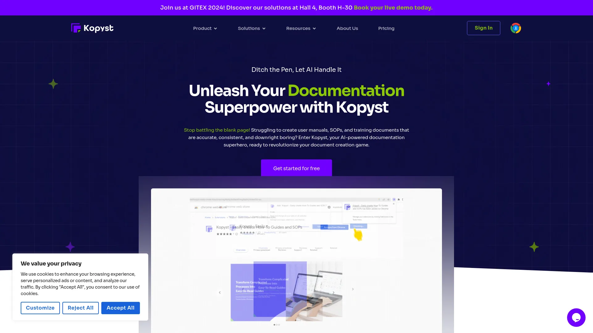 Kopyst screenshot