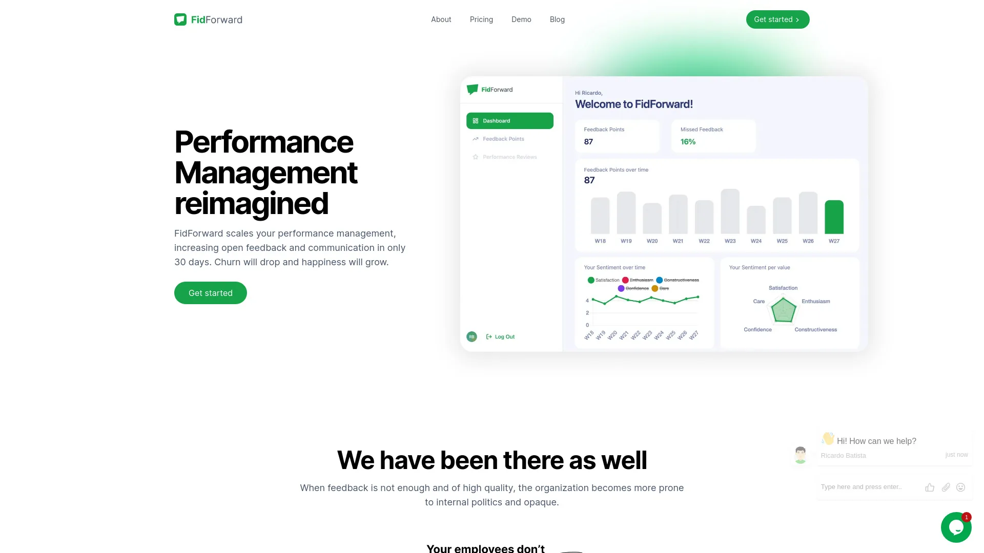 FidForward screenshot