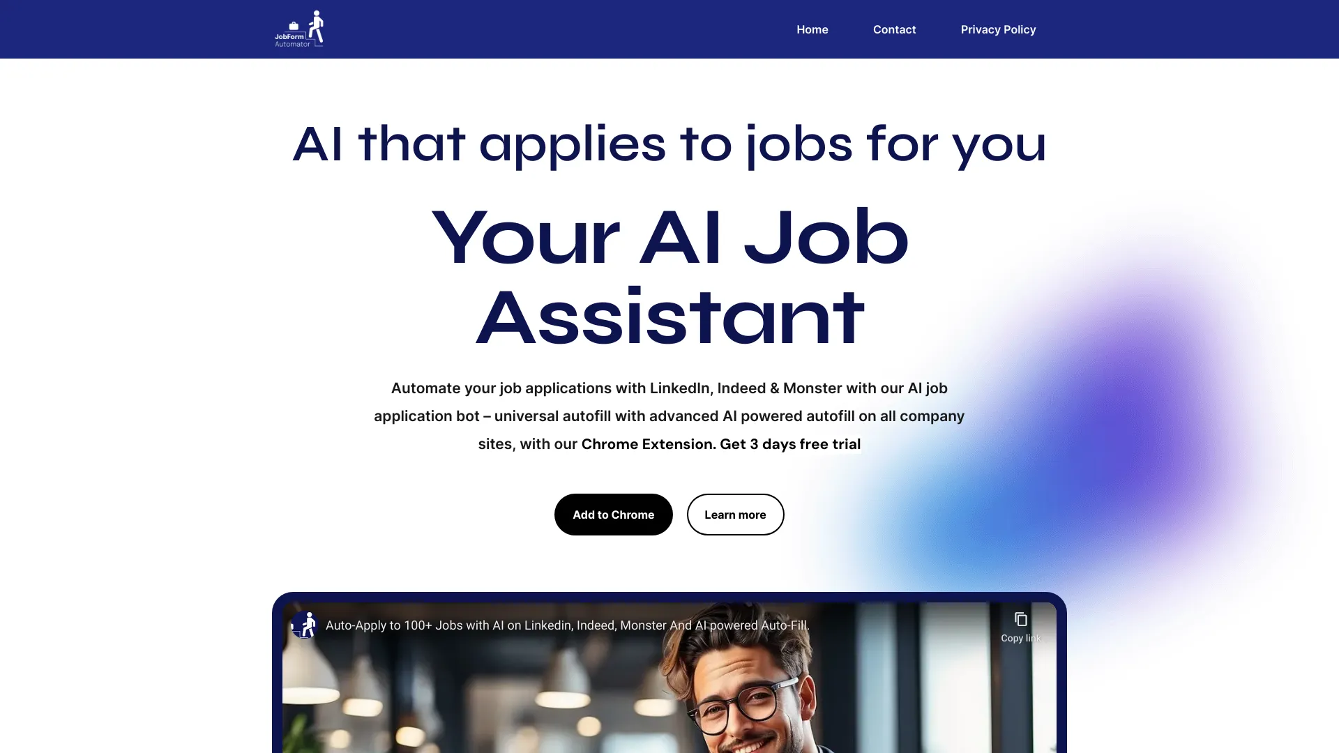 JobForm Automator screenshot