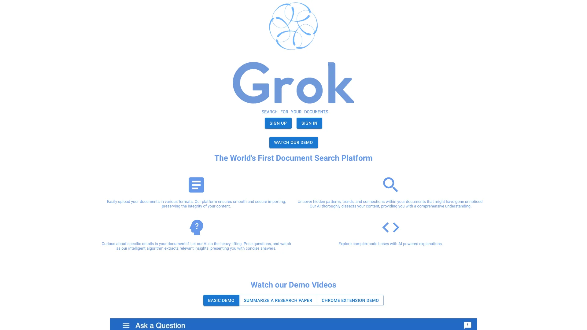 Grok screenshot