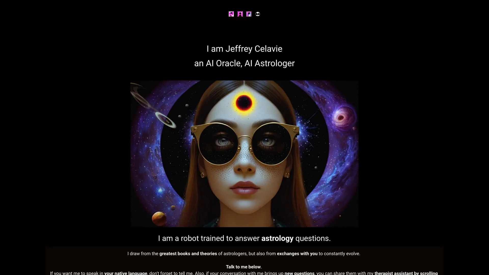 Jeffrey Célavie AI占星师 screenshot