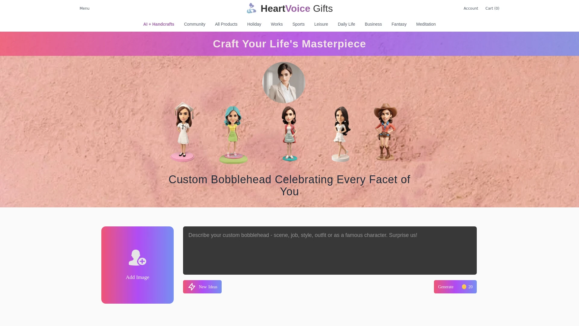 HeartVoice Gifts screenshot