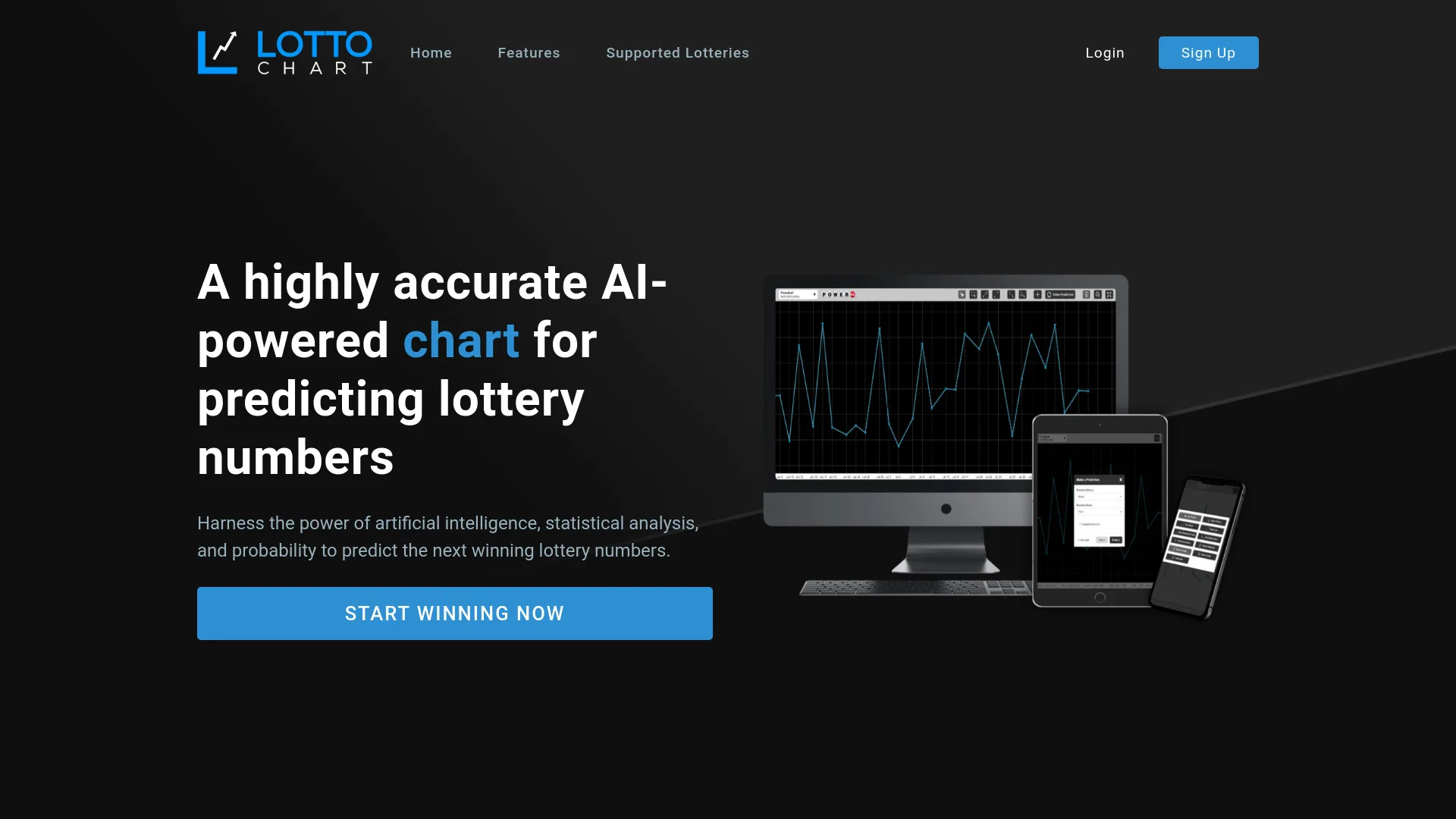 Lotto Chart screenshot