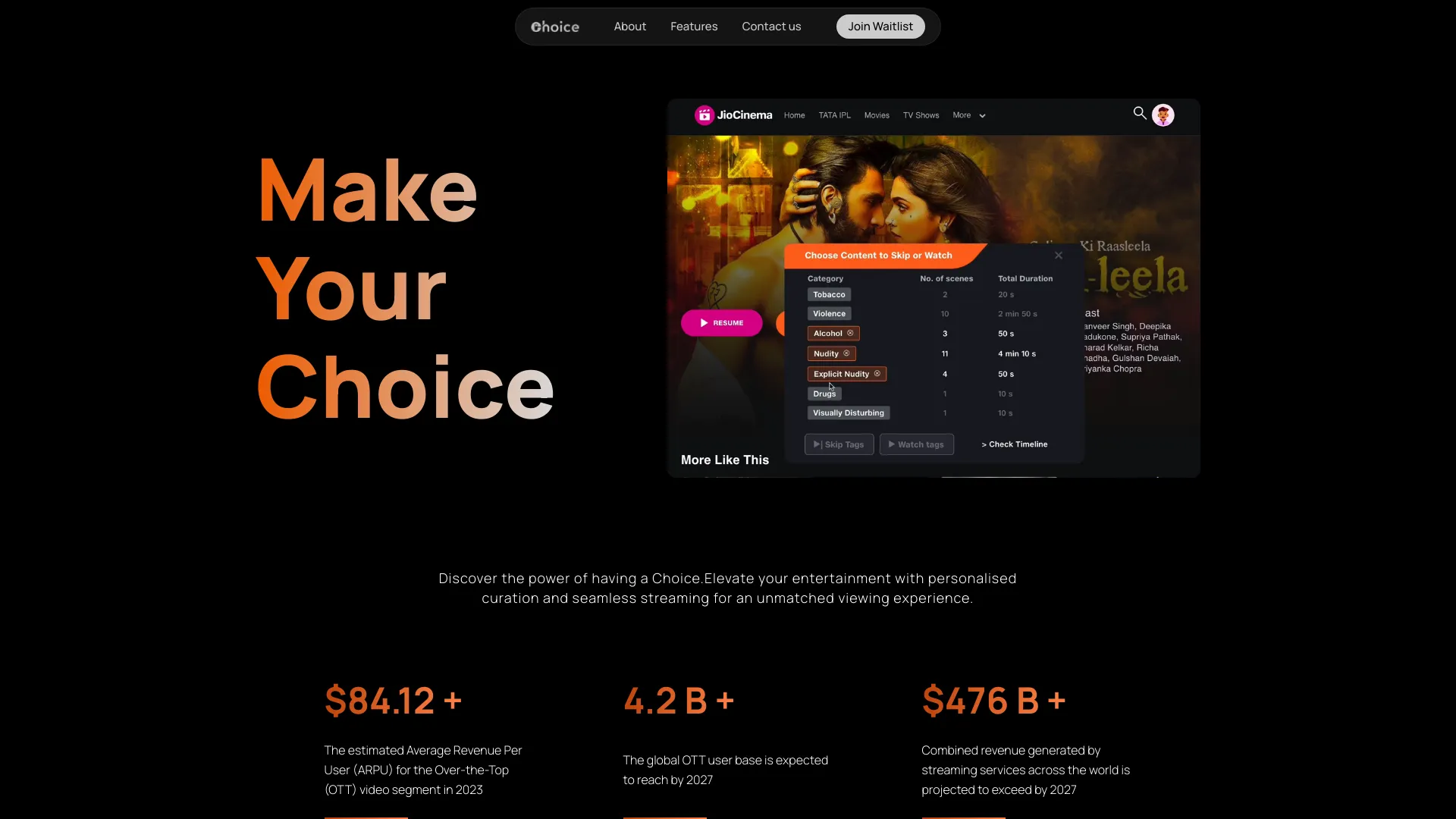 Choice AI screenshot