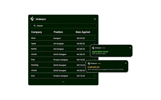 Underpin screenshot