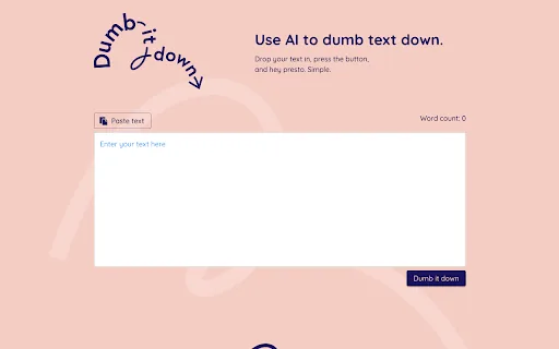 Dumbify screenshot